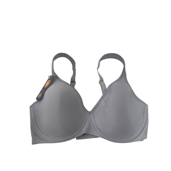 Bali 3388 Women Comfort Revolution Wirefree Bra SZ Small Light Gray - Picture 11 of 13